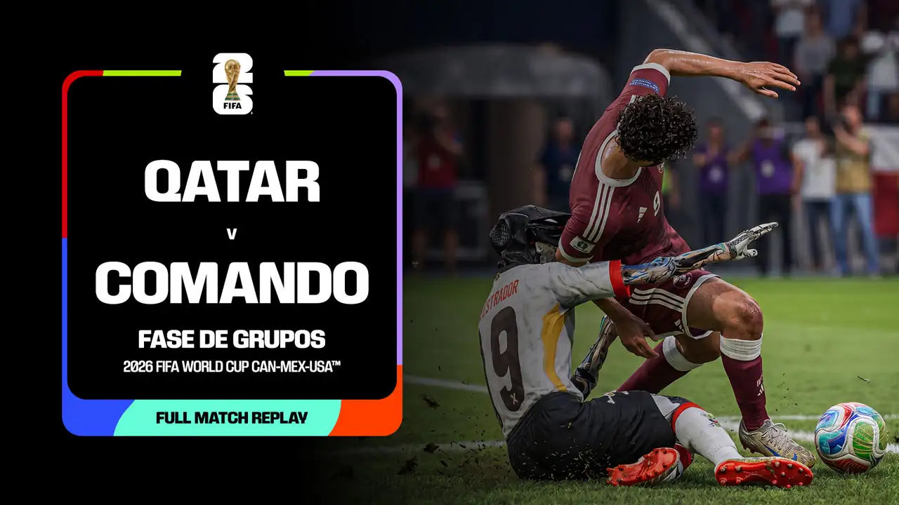 Mundial 2026: Qatar VS Comando